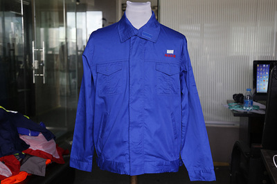 2016春秋工作服套裝藍(lán)色汽修服工服工廠車間工裝勞保服